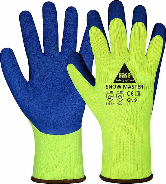 Hase Snow Master Winterhandschuh mit Latex-Beschichtung 10 Stk.